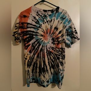 Travis Scott Tie Die Graphic Shirt Merch